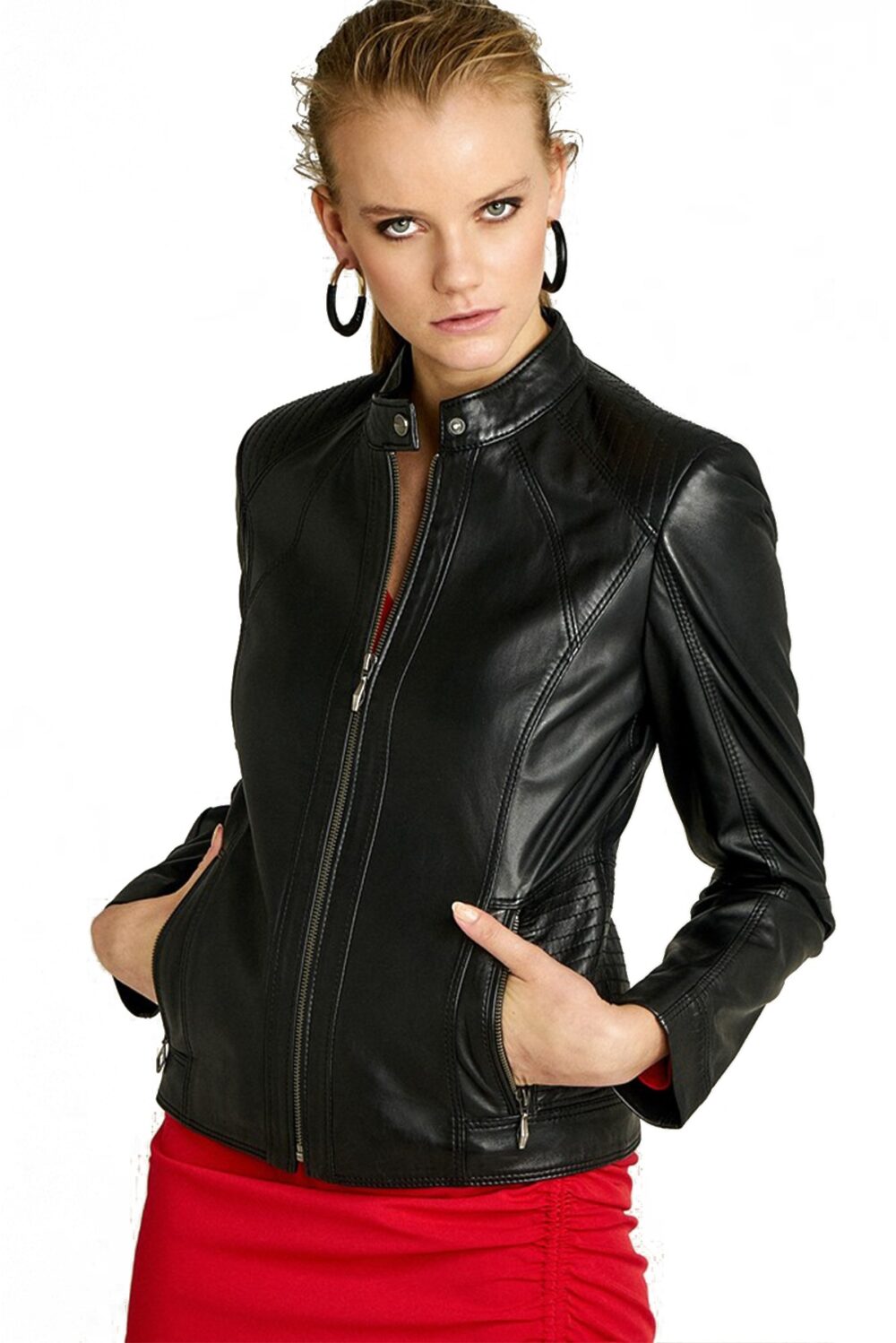 genuine leather jacket online india