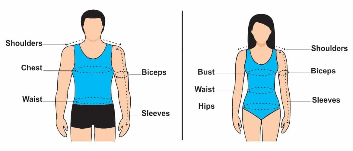 Size Chart Guide - How to Perfectly Measure Jacket Size?