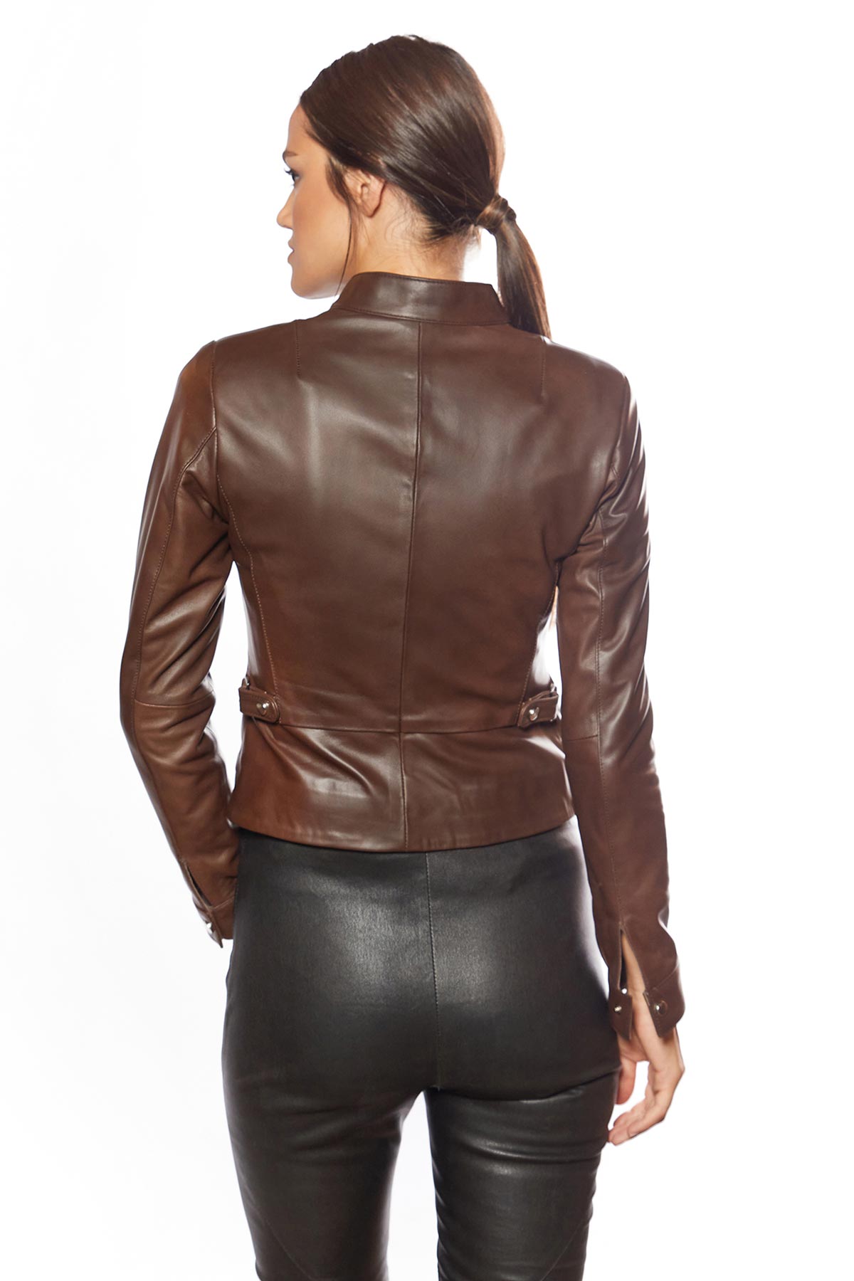 real leather jacket