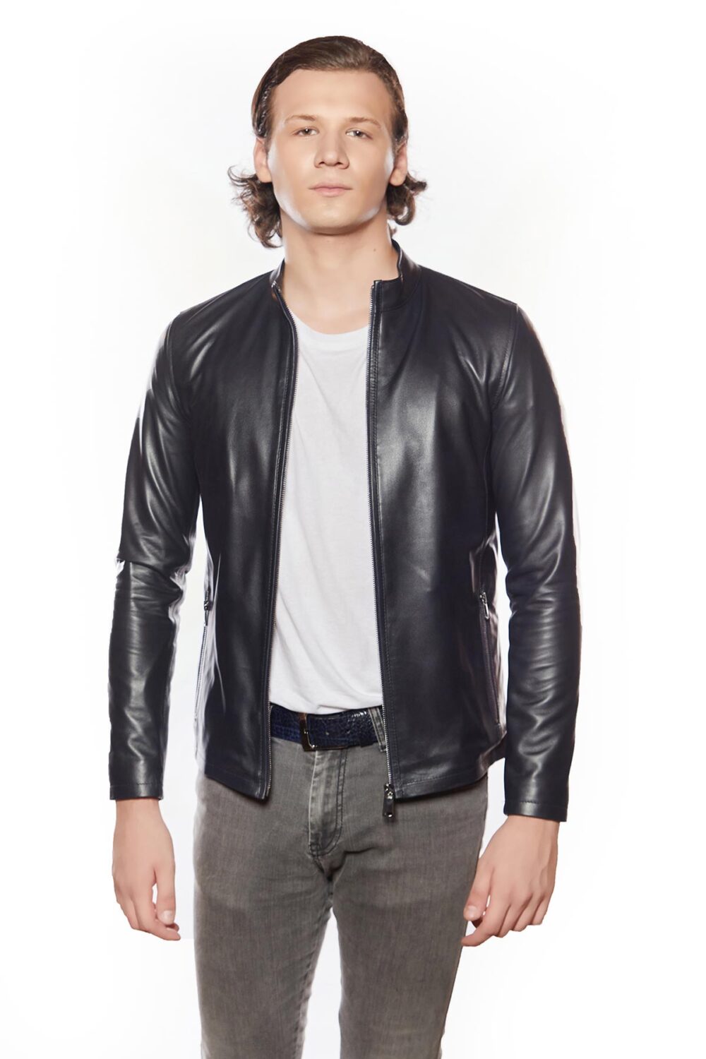 leather jacket