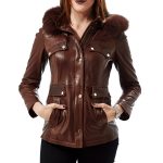 leather jacket womens