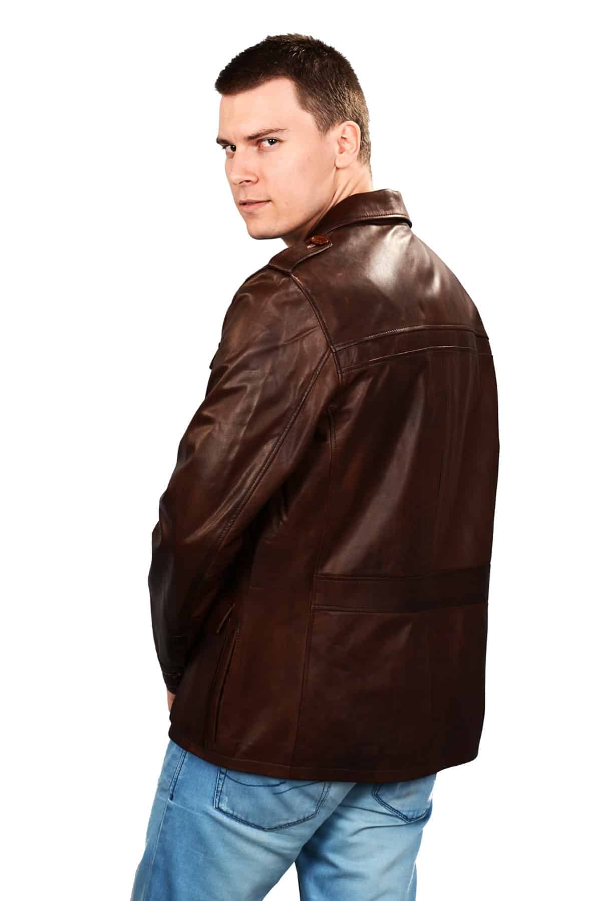 real leather jackets mens cheap