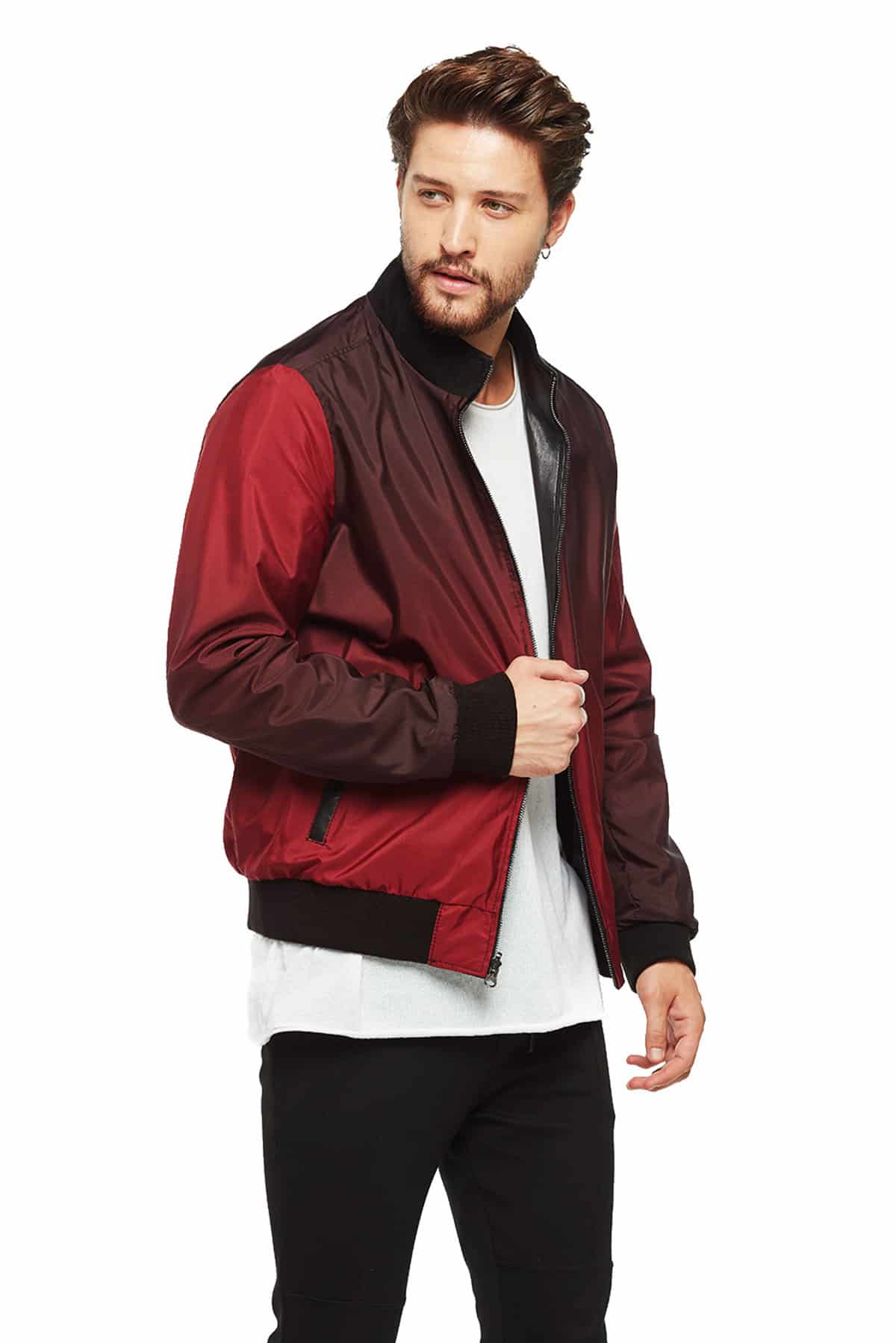 genuine leather jacket size 8
