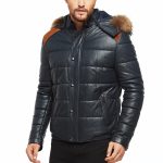 gap genuine leather jacket