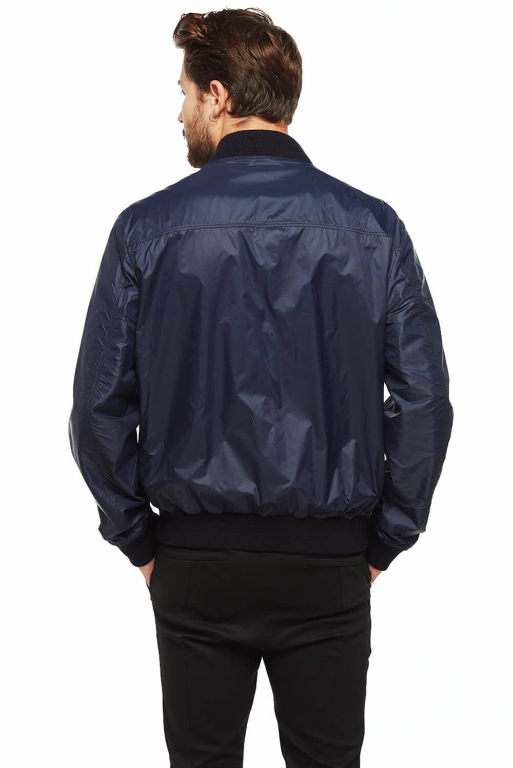 real leather jacket river island