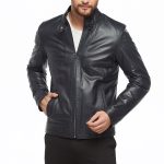 vintage leather jacket