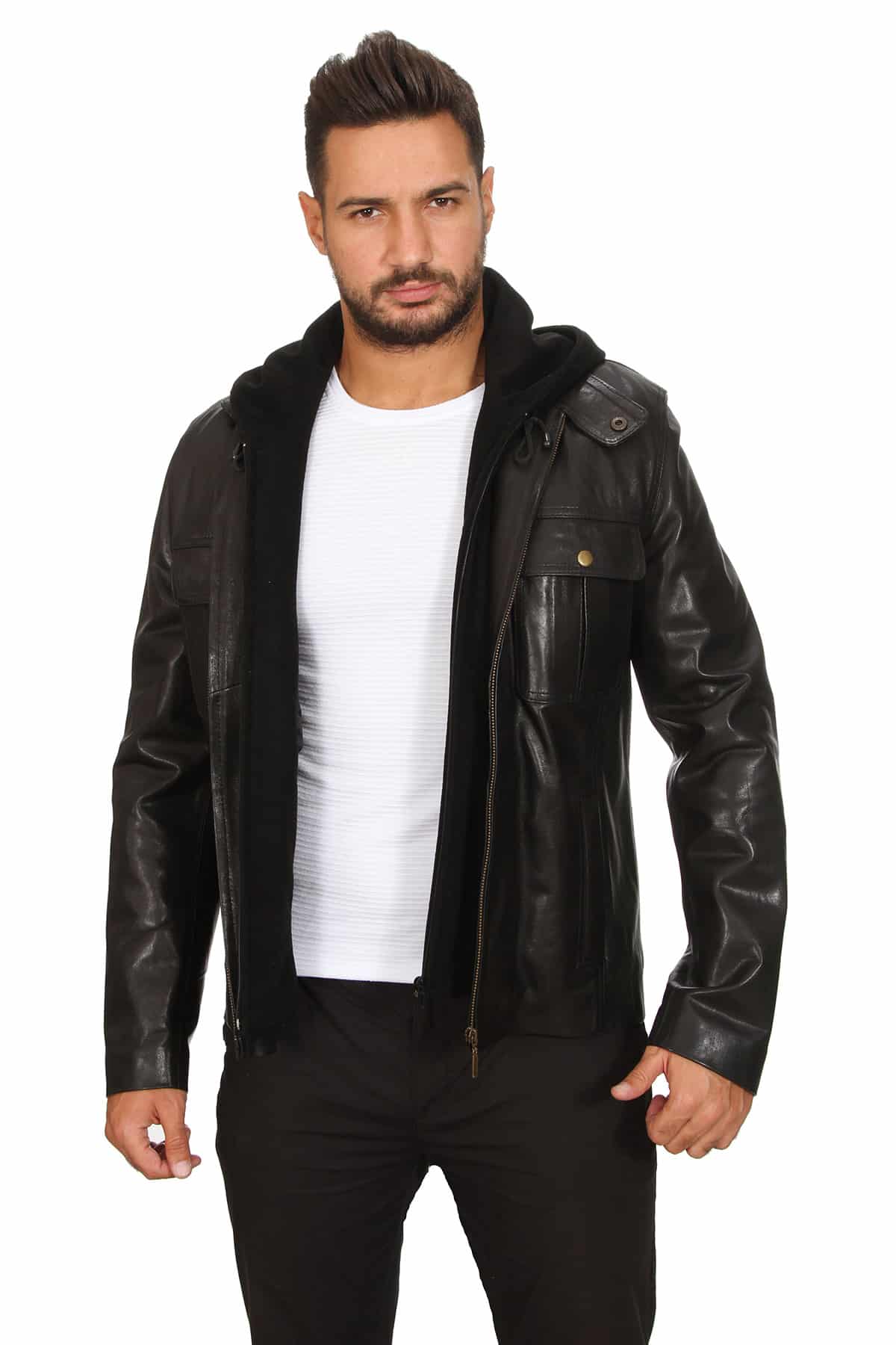 Cheap Leather Jackets Mens