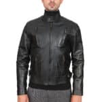 Mens Light Leather Jacket