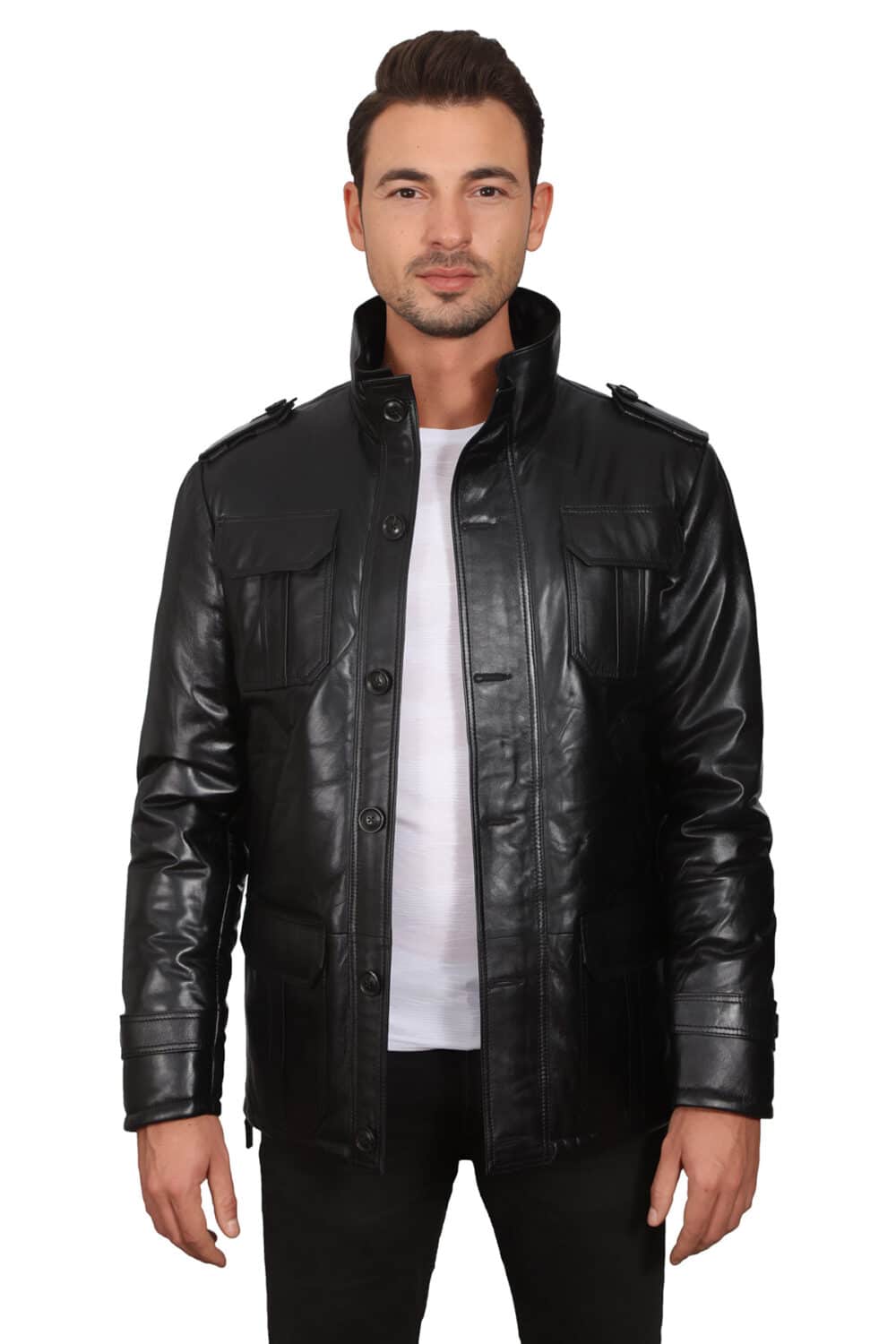 Asos Mens Leather Jacket