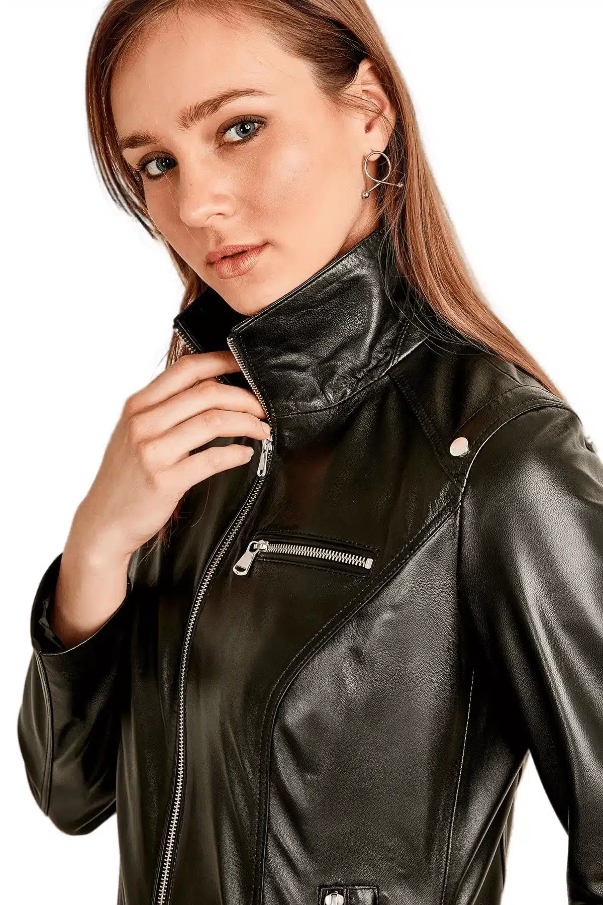 Stylish Black Women’s Real Lambskin Leather Jacket (7)_result