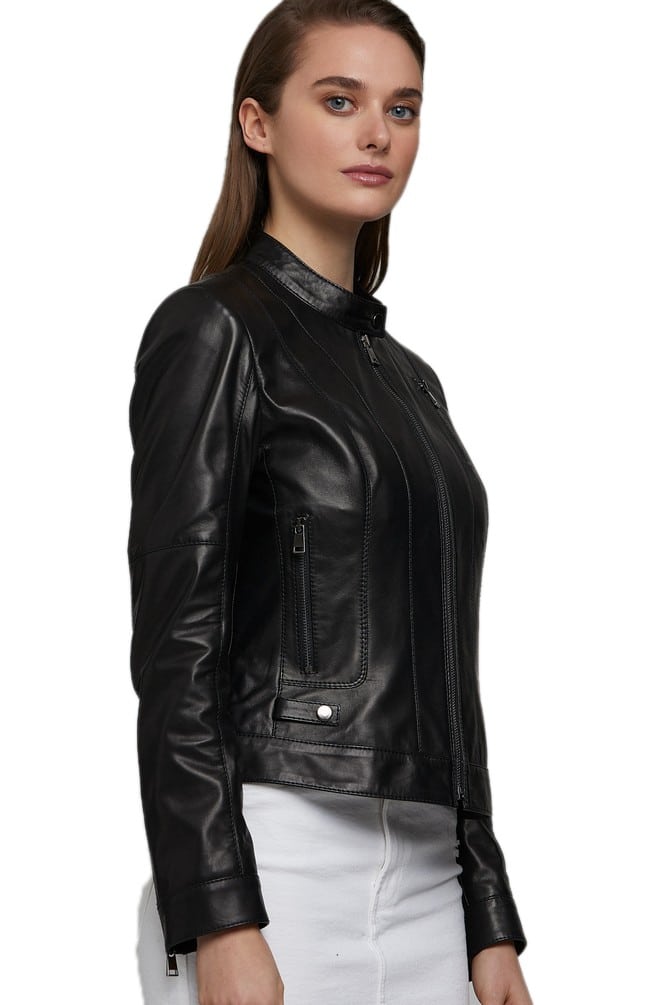 leather jacket motorcycle