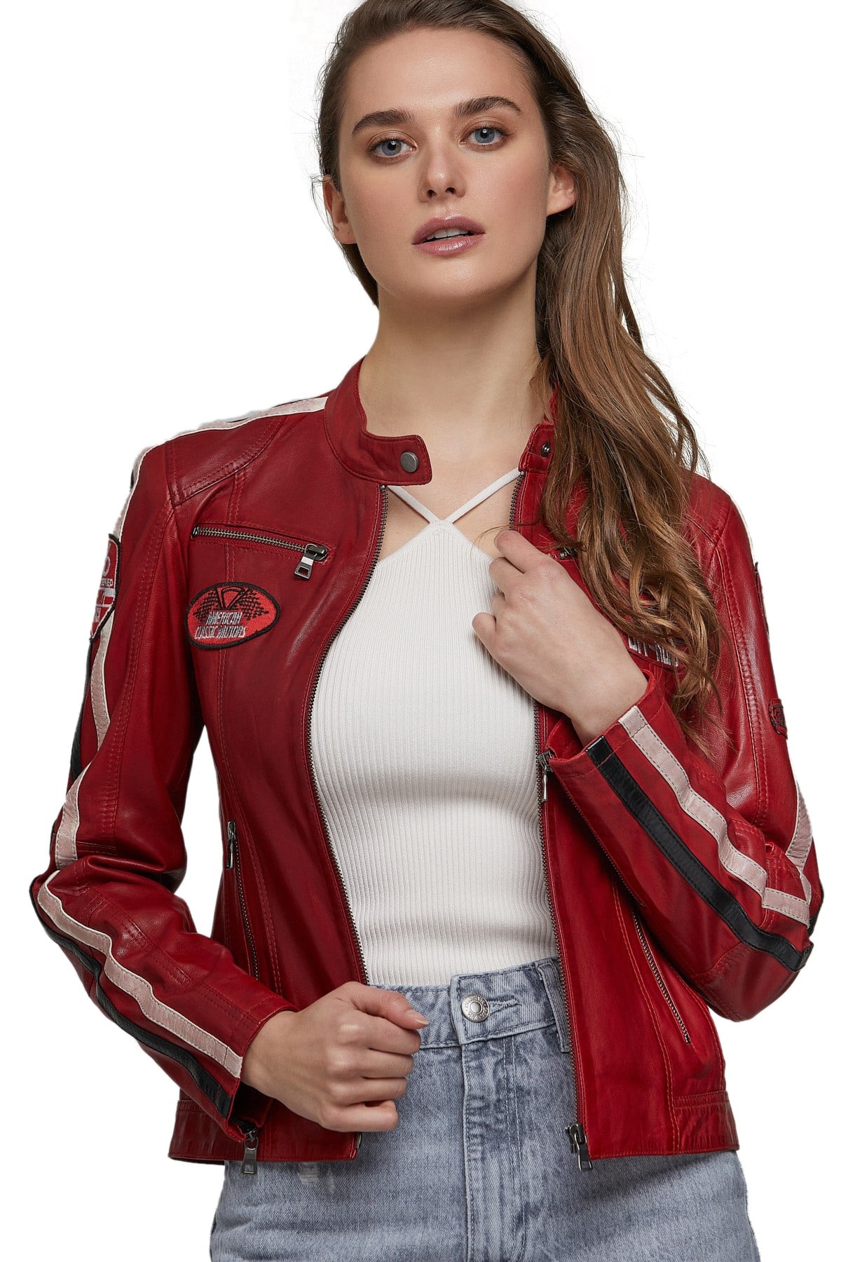 barneys originals biker jacket