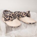 Lily Baby 100% Real Leopard Leather Detailed Loafers